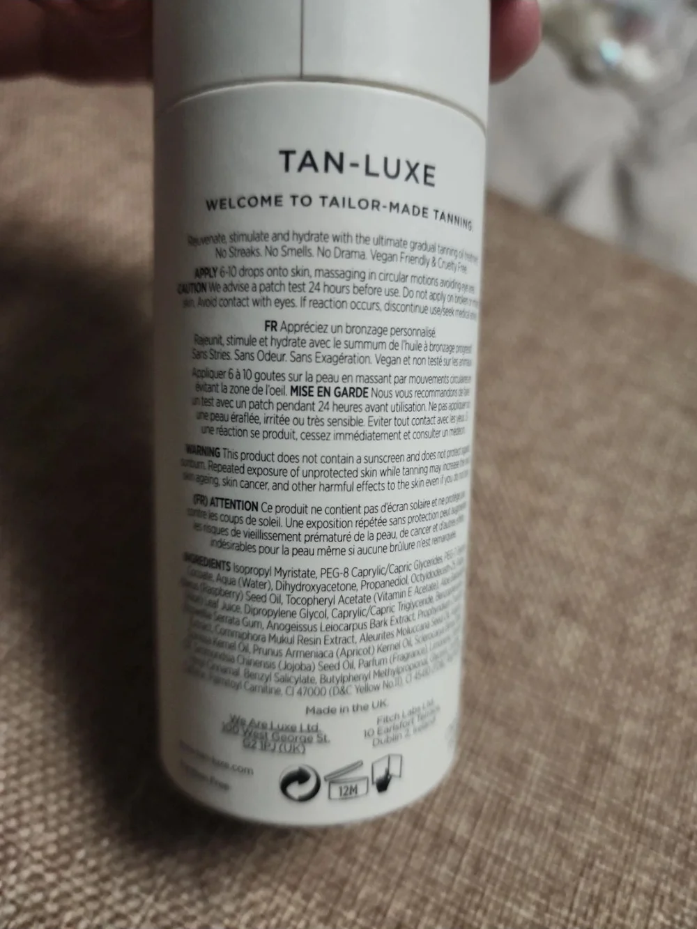 TAN-LUXE Sleep Oil